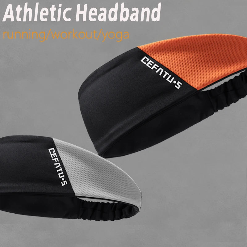 3pcs Color Blocked Sports Headband, Suitable for Both Men and Women, Yoga Headband, High Elasticity Headband, Sweat Absorbing