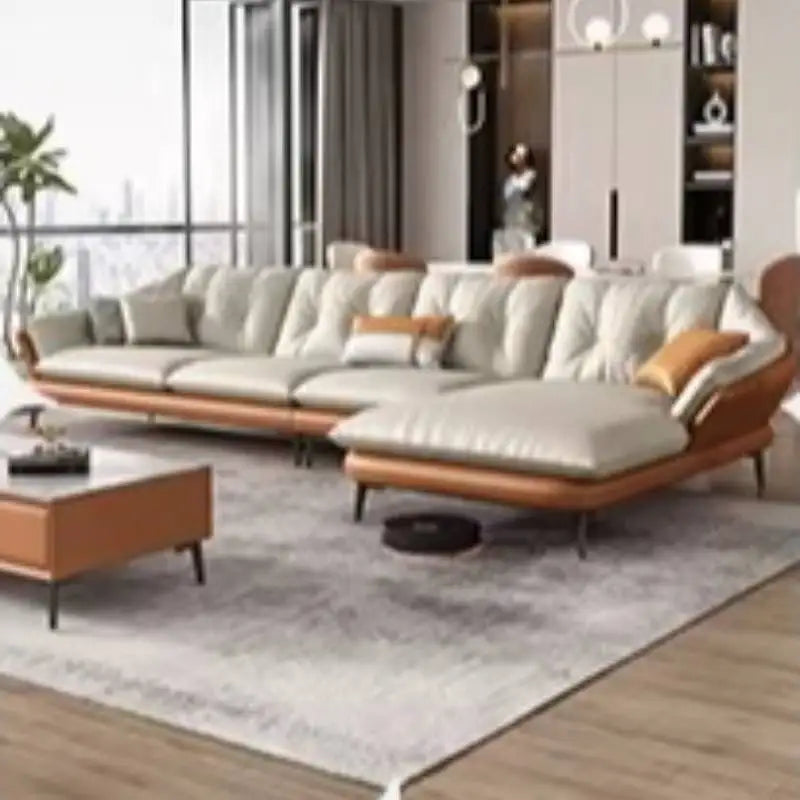 Modern Corner Living Room Sofas Aesthetic Corner Modern Modular Sectional Sofa Armchair Lazy Muebles Para Hogar Furniture