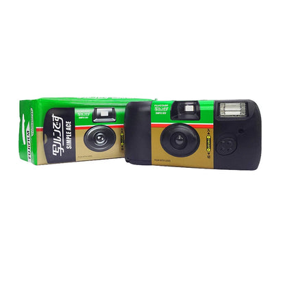 1-6PCS Fujifilm QuickSnap ACE 400 Power Degrees with Flash 27 Photo Exposures Single Use One Time Use Disposable Film Camera