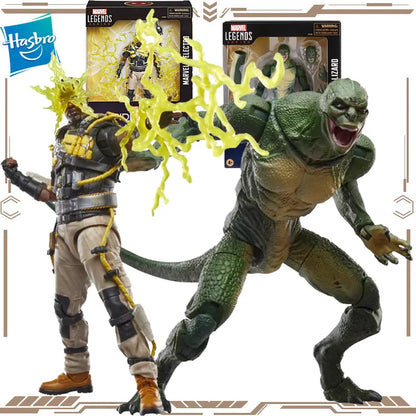 Hasbro Original Marvel Legends Spider-Man：No Way Home Lizaro Electro Action Figure Toys for Boys Girls Gift Collectible Model