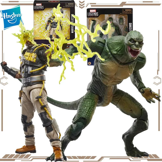 Hasbro Original Marvel Legends Spider-Man：No Way Home Lizaro Electro Action Figure Toys for Boys Girls Gift Collectible Model