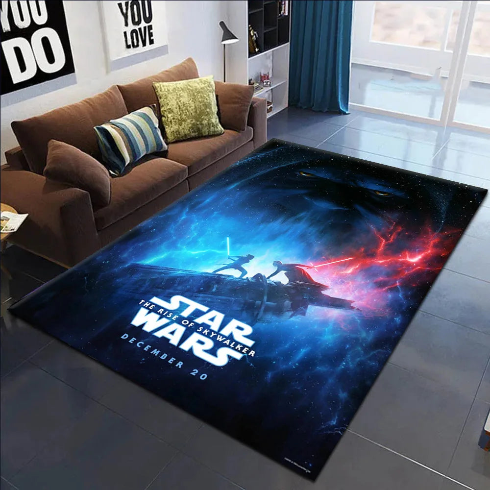 20th Anniversary 2025 S-Star W-Wars Revenge of Sith Scifi Film for Bedroom Living Room Sofa Home Anime Rug Non-slip Floor Mat