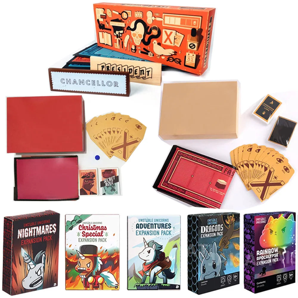 Board Games Strategic Game Secret Hitlers SHT Unicorn Card Game Party Game