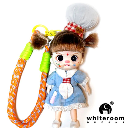 Mini Doll Dolls for girls Labbu doll pocket blyth Boy girl Doll Barbi cry Baby Rainbow Ball jointed doll Mobile phone Decoration