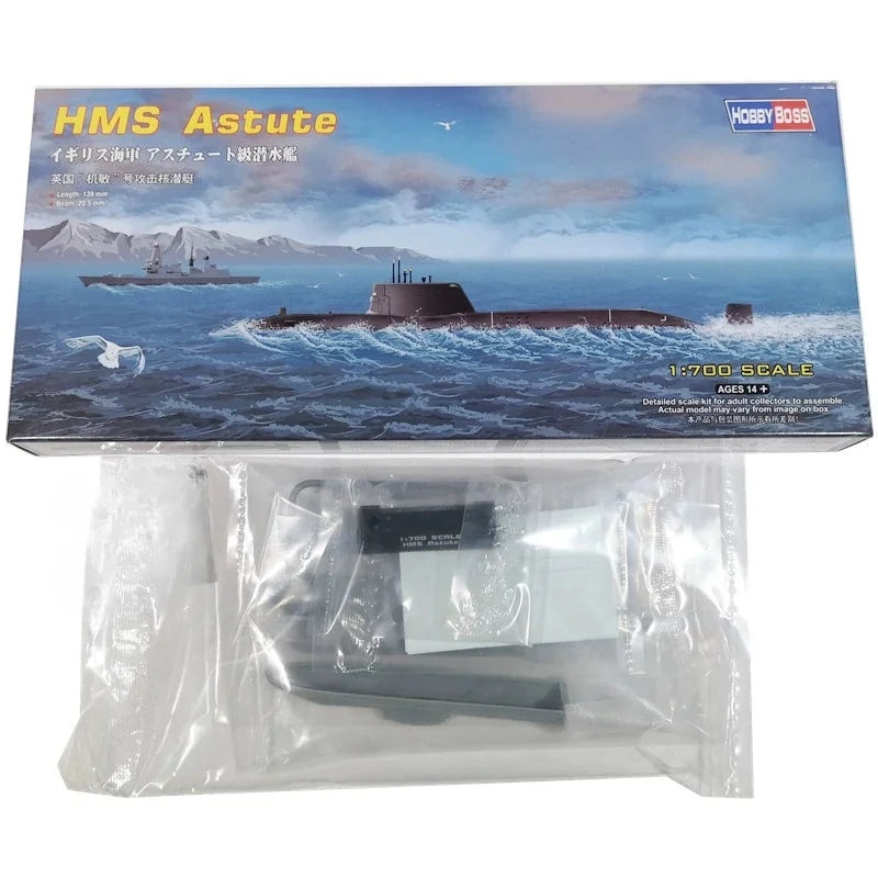 TRUMPETER 1/700 Military Nuclear Submarine Assembly Ship Model