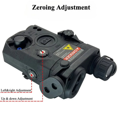 PEQ15 Red Green Dot IR Laser Sight UHP Weapon Gun Light Tactical LED Flashlight White Scout Lamp Outdoor Hunting Fit 20MM Rail