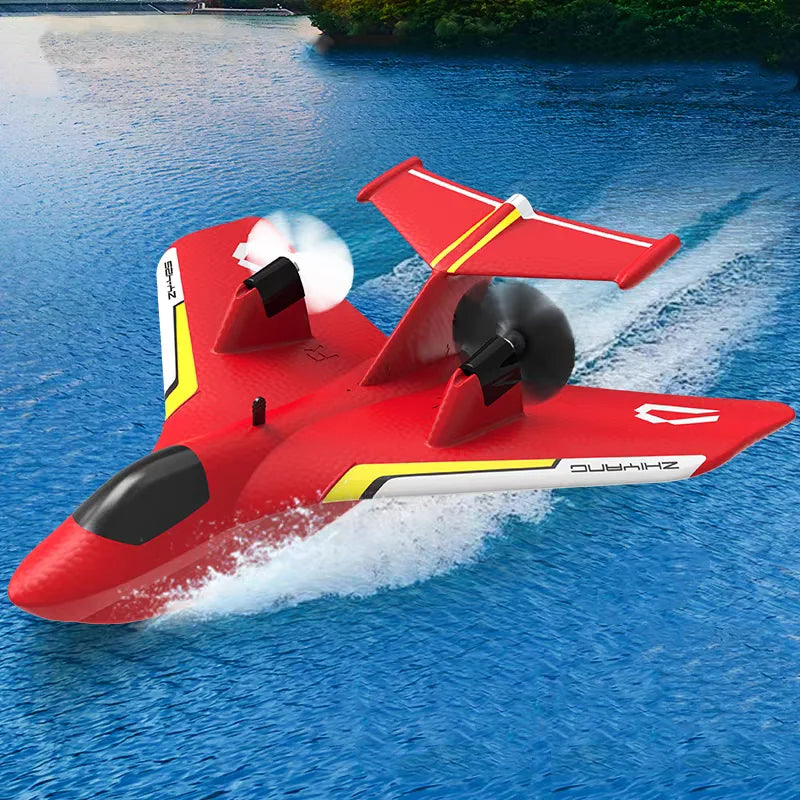 ZY425 RC Plane 2CH Water Air Remote Control Aircraft EPP Foam RC Glider Airplane Boys Toys for Children