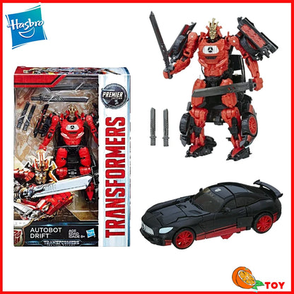 In Stock Hasbro Transformers Toys Transformers: The Last Knight TLK Class D Drift Model Robot Collection Action Figure Toy