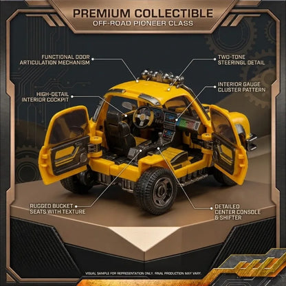 In Stock MachineCat-Toys MCT-01 Off-Road Pioneer Scout Transformation Q Version Movable Figure Model Toys Gift For Boys