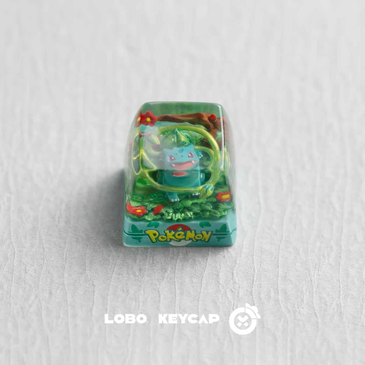 Anime Charmander Bulbasaur Resin Casting Process Mechanical Keyboard Decoration Resin Material Keycap Esc Collectble Fun Gifts