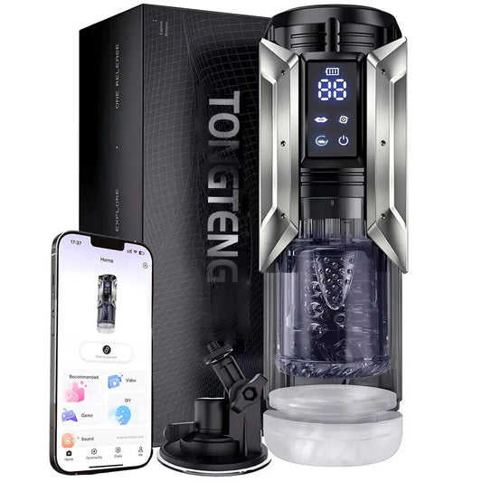 Telescopic Rotation Masturbator Cup Sucking Penis Pump Pocket Pussy Blowjob Sex Toys Stroker Piston Automatic Mastubator for Men