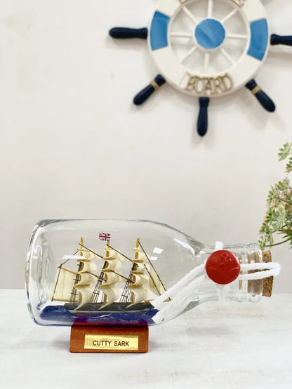 Black Pearl Pirates Of The Caribbean Boat Ship In The Bottle Boat In The Glass Drifting Bottle Creative Crafts Home Office Decor