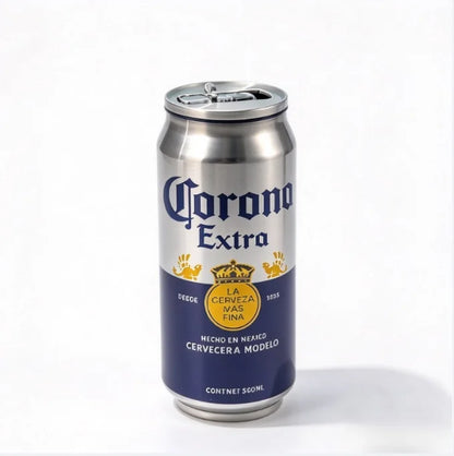 500ML 304 Stainless Steel Beer Cup Car Thermos Cola Can Cafe Beer Bottle Laser Printing Botella De Acero Inoxidable