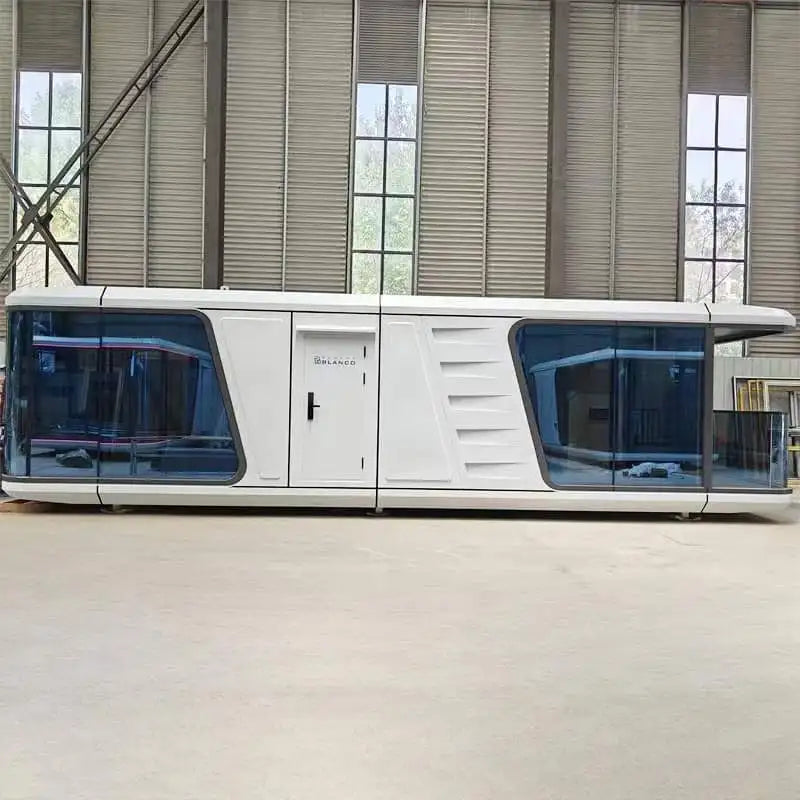 Customized Size Prefabricated Aluminum Alloy Capsule Hotel House Tony Space Vacation Project Chinese Design Container Houses