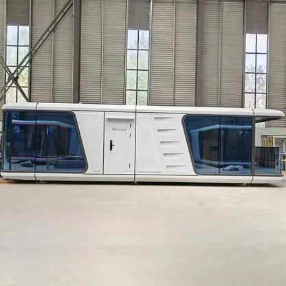 Customized Size Prefabricated Aluminum Alloy Capsule Hotel House Tony Space Vacation Project Chinese Design Container Houses