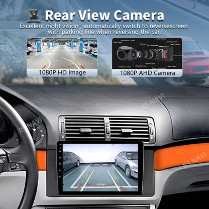 Android 16 Carplay Auto 2K Screen Car Radio Multimedia Player For BMW M5 E39 1995-2006 E53 X5 M5 2din Autoradio Stereo Head Unit