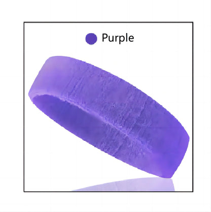 Towel material solid high eleastic thick sweat absorbing running cycling outdoor sports sweatband headband hair band