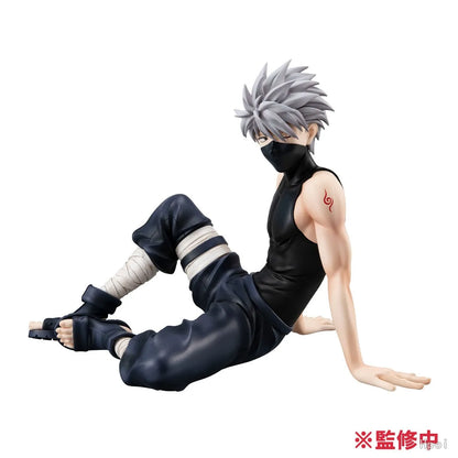 9cm Anime Naruto Shippuuden Hatake Kakashi Figure Sitting Posture Stars PVC Collection Model Ornaments Toys Birthday Gifts