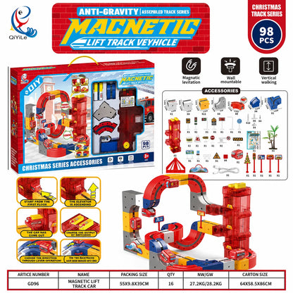 Magnetic Suspension Track Train Lifting Anti-gravity DIY Assembly Lift Railway Car 2026 New Educational Toys for Children Kids