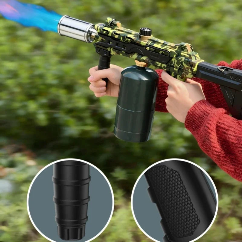 New Large-Diameter High-Power Propane Tank Fire Torch Camping Garden Weed Remover Fire Starter