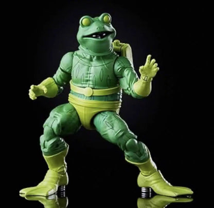 Original Hasbro Marvel Legends Frog Man Anime Figure Model Gift Toy