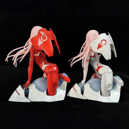 16CM Darling In The Franxx Zero Two 02 Action Figure Model Toys Desktop Ornament Decoration Collectible Toys Statue Gifts