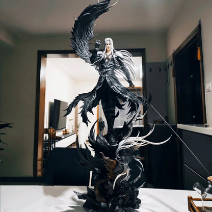 65CM PVC Final Fantasy VII Sephiroth Peripherals Action Figures Toy Model Desktop Ornament Birthday Gift
