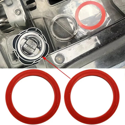 2X Engine Oil Filler Cap Seal Gasket 11121715318 For BMW 1 2 3 4 5 6 7 Series M3 M4 M5 M6 X3 X5 X6 Z4 E46 E90 E60 F01 F10 F30