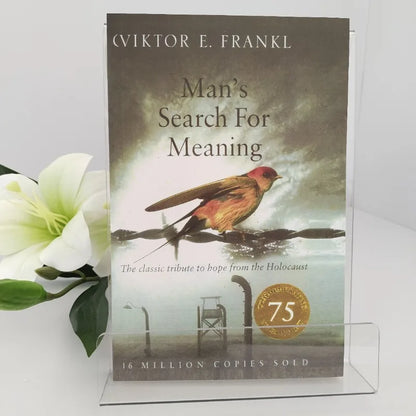 Live Out The Meaning of Life English Version Man‘s Search for Meaning Pursuing Life Paperback libreria philosophy english books