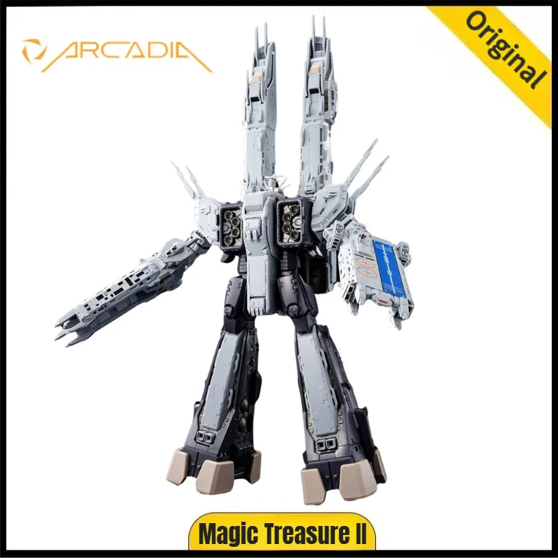 【In Stock】ARCADIA Choujikuu Yousai Macross: Ai Oboete Imasu Ka 1/3000 Fully Deformed SDF-1 MACROSS Action Figure