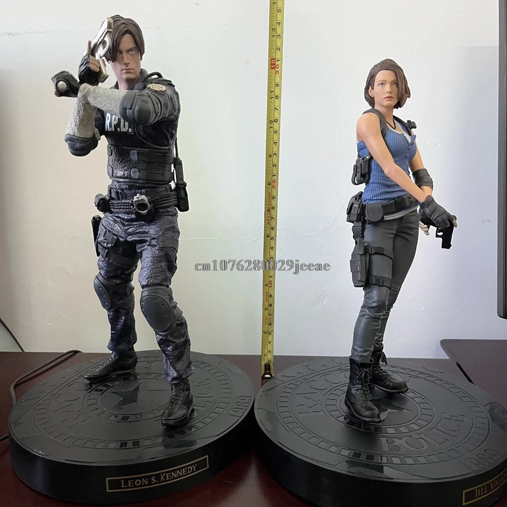 Biohazard Game Figure Biohazard Ada Wong Figure Jill Valentine Leon Kennedy Anime Figure Collection PVC Model Birthday Gifts