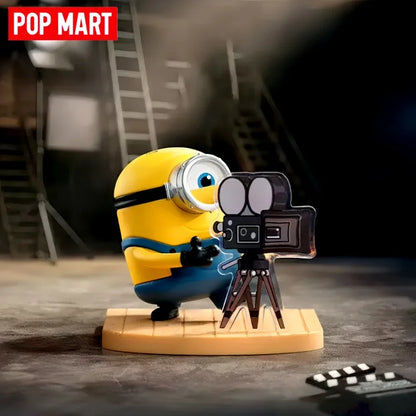2026 Popmart Minions & Monsters Series Blind Box Collectible Figure Desktop Ornament Film Toys Figure   Model Mystery Box Gifts