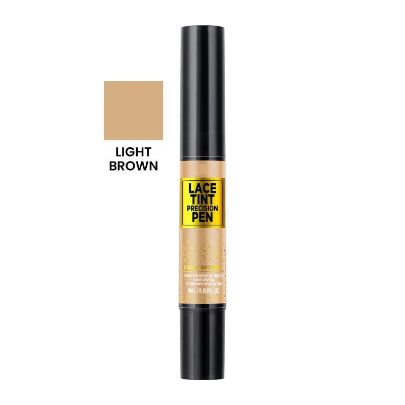 Tinted Lace Precison Parting Pen 100ml Lace Tint Mousse Brown Lace Dyeing Spray Wig Lace Tint With Brush Applicatior Wholesale
