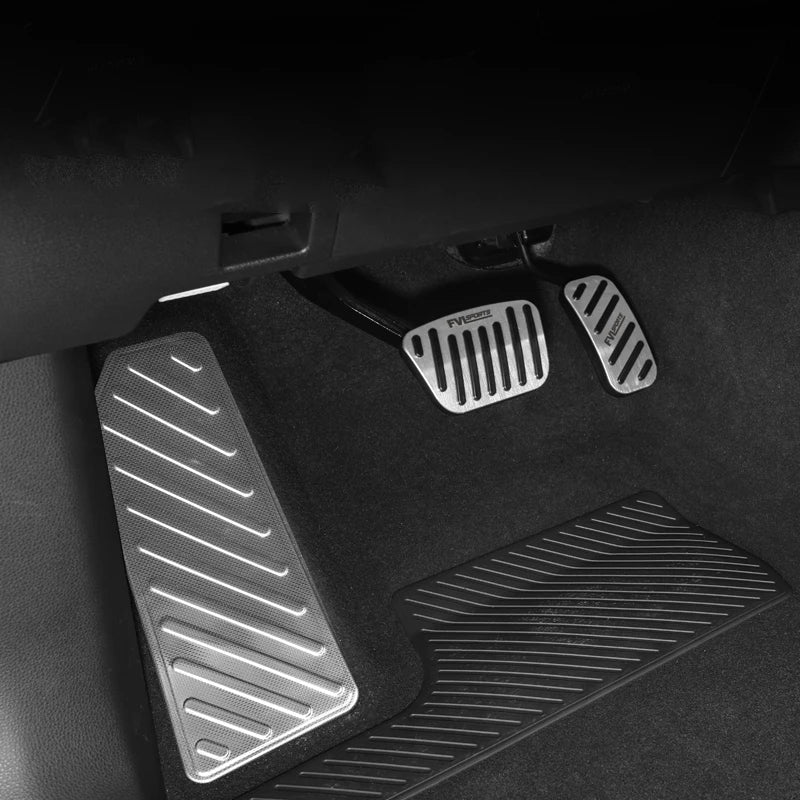 For Toyota Land Cruiser 250 Prado Lc250 2024+ Car Modification Aluminum Alloy Foot Rest Pedal Pad Cover Stickers Car Accessories