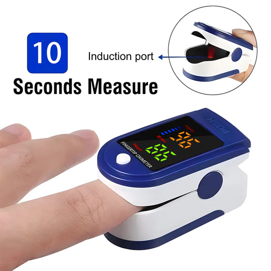 Finger Clip Oximeter Home Use Led Oximeter Home Use Meter Portable Visual Finger Clip Oximeter Saturation Mete