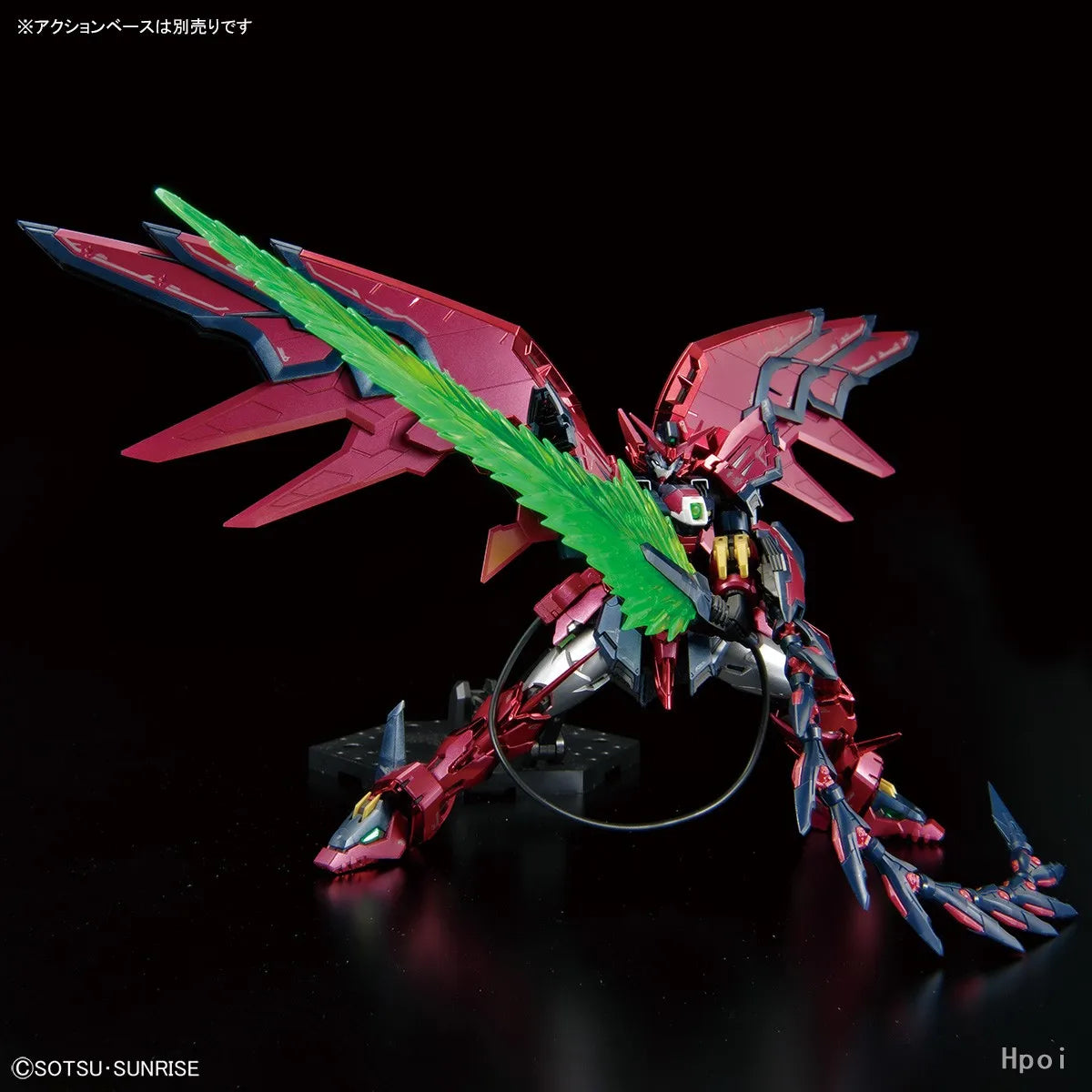 Bandai RG Gundam Epyon Special Coating 1/144 Scale Assembled Anime Action Figure Model Kit Gift for Collector & Fans Ornaments
