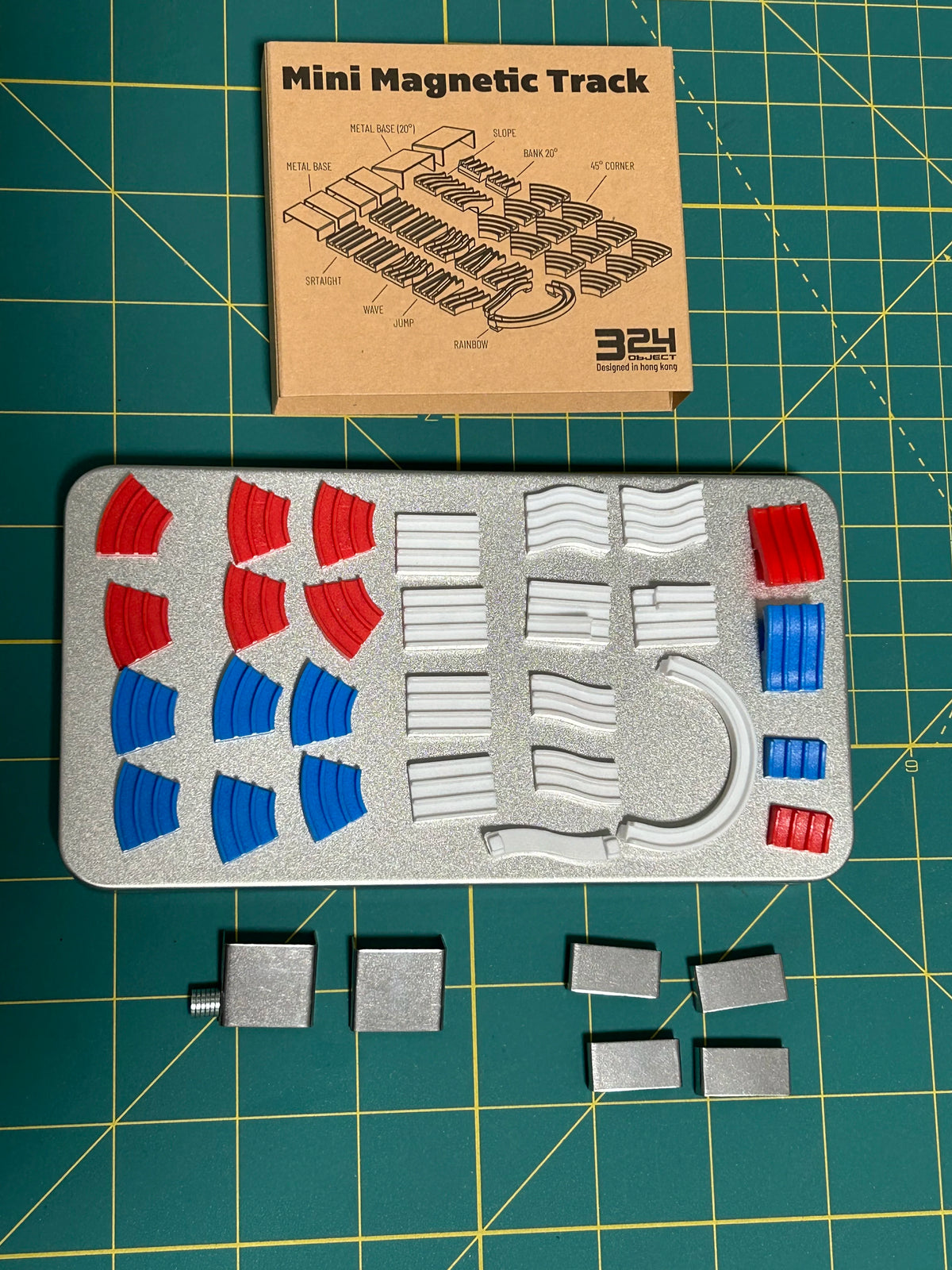 324 Obcject MINI 4WD 3 lines tracks model 2 sets (pics is 2 sets)