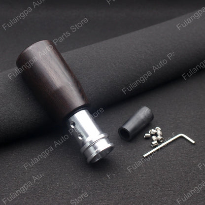 Solid wood Gear Shift Knob Wooden Manual Car Gear Stick Head Shift Replacement Knob Modified Shift Head