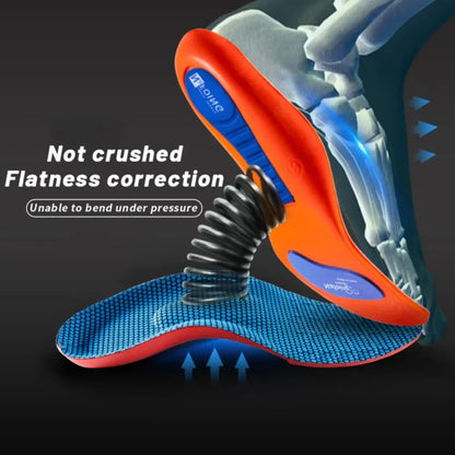 Sport Insoles for Shoes Orthopedic Shock Absorption Deodorant Breathable Cushion Running Arch Support Insole for Feet Care