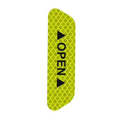 10/50PCS Reflective Car Door Sticker Safety Opening Warning Reflector Tape Decal Auto Exterior Reflector Car Accessories