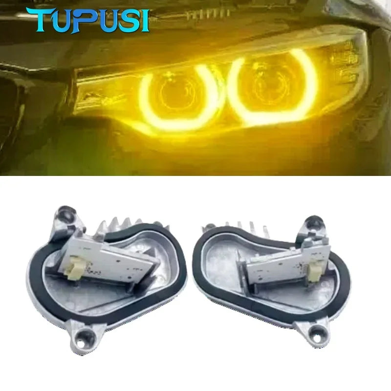 LED DRL Yellow Modules for BMW M3 M4 F36 F32 F82 F33 LCI 430i 440i 420i 2018-2020 Non-Adaptive Headlight Daytime Running Light