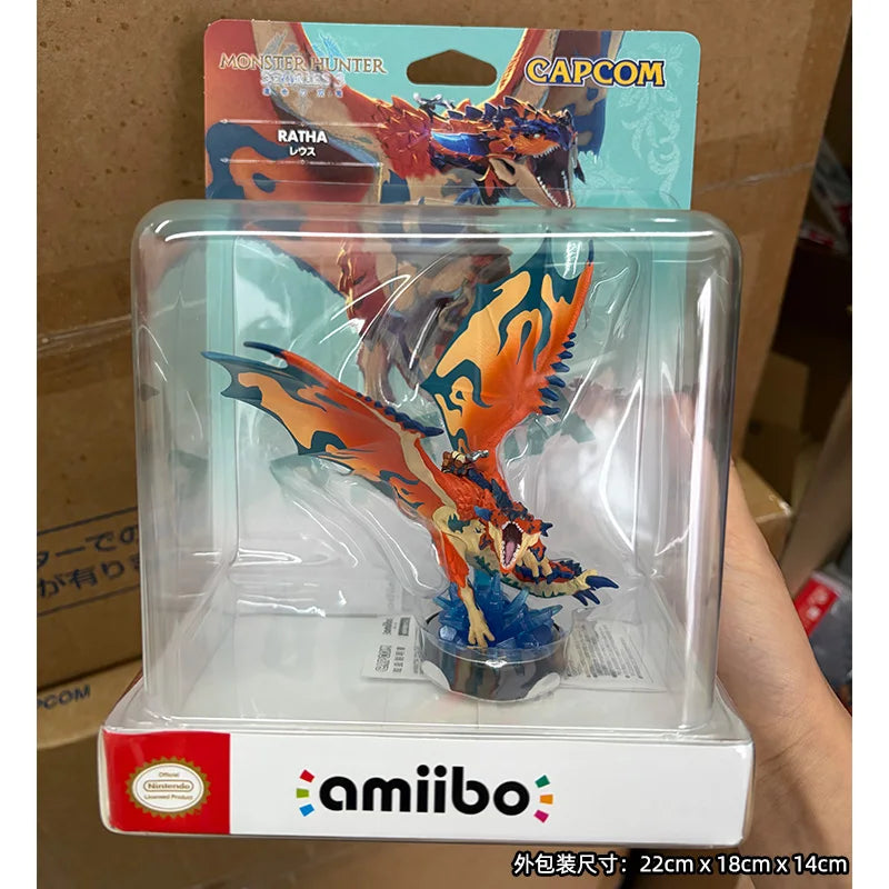 ARTSWIFT Amiibo Monster Hunter Stories 3: Twisted Reflection Ratha V Ratha Rudy Asian Version Region Free For NS Oririginal