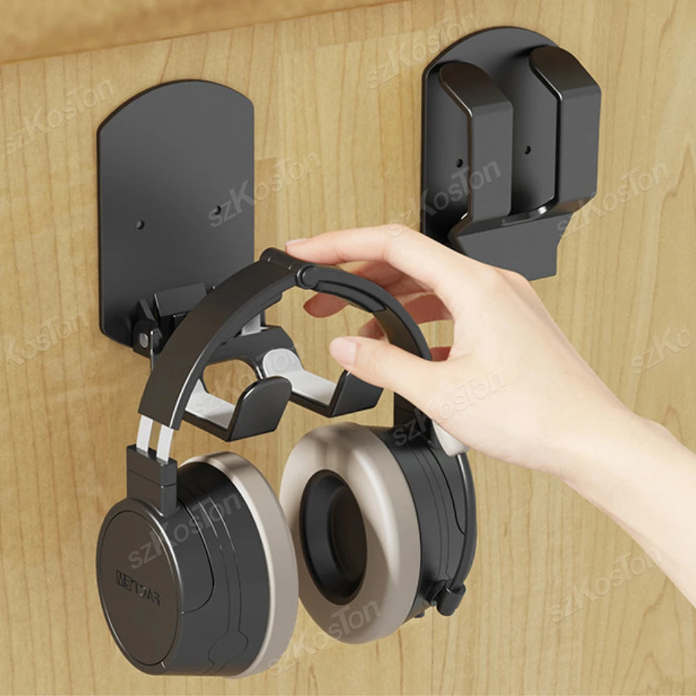 Wall Mount Rack Bracket For Switch Pro/PS5/PS4/Xbox One Game Controller Headphone Headset Stand Hanger Holder Gaming Accessories