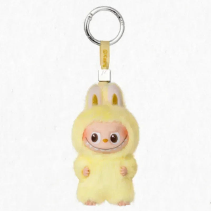Genuine Pop Mart Pin For Love Labubu V4 The Monsters Blind Box Cute Keychain Christmas Mystery Gift