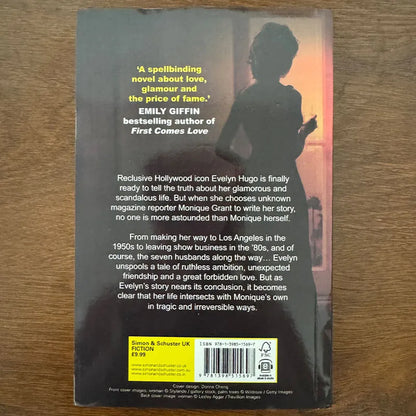 The Seven Husbands of Evelyn Hugo by Taylor Jenkins Reid Fiction Novel Book English Literature Reading