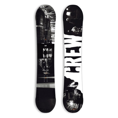 XCMAN Men's Beginner-Friendly Snowboard All-Mountain,True Twin Shape,Camber/Rocker, Flex-6