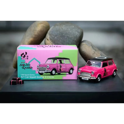 TINY 1:50 Mini Cooper Series Die cast alloy car model Adult collectible ornaments
