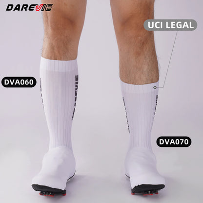 DAREVIE Cycling Overshoes AERO High Speed Quick Dry Cycling Shoes Covers Anti Slip Light Soft Moisture Wicking Shoe Protector