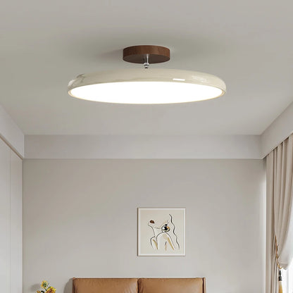 Retro Round LED Ceiling Light Living Room Light Home Hotel Lighting Fixture Bedroom Ceiling Lamp Vintage Children‘s Room Light