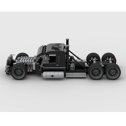 552PCS New MOC Truck Building Blocks Model Highway Tractor DIY Creative Educational Children's Building Blocks Gift